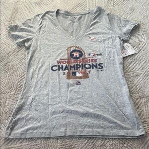 Women’s 2017 Houston Astros World Series Champions T-Shirt